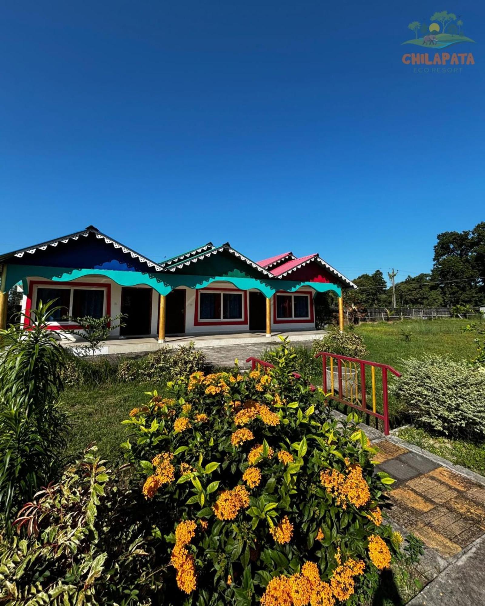 Chilapata Eco Resort Uttar Simlabari Exteriér fotografie