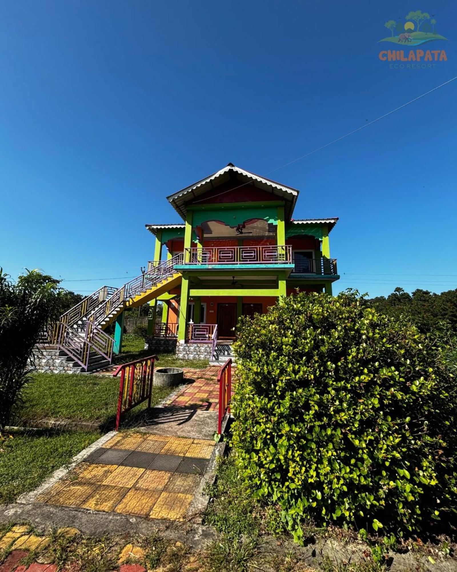 Chilapata Eco Resort Uttar Simlabari Exteriér fotografie